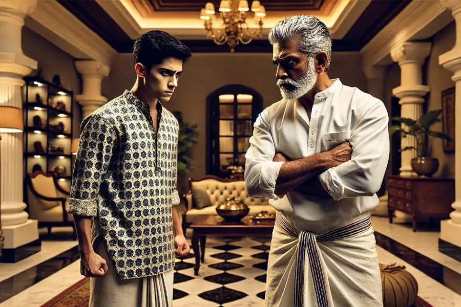 പൂത്ത കാശുള്ള അച്ഛന്മാരും അവരുടെ പരമദരിദ്രരായ ആൺമക്കളുമറിയാൻ