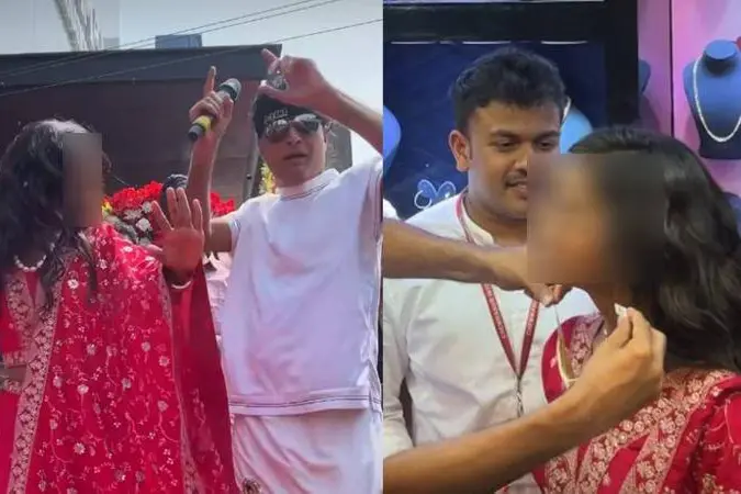 വേദിയിൽ നൃത്തംചെയ്ത് പെൺകുട്ടി; ഡയമണ്ട് മാല അണിയിച്ച് ബോച്ചെ