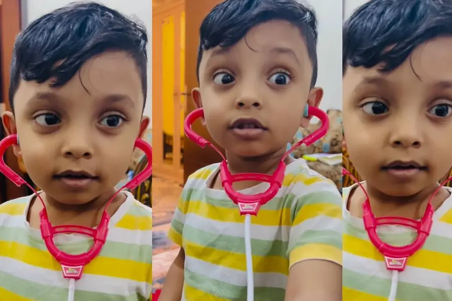 'ഒരു രോഗിയോട് ഇങ്ങനെ ഓപ്പൺ ആയിട്ട് പറയാമോ'; വൈറൽ കുട്ടി ഡോക്ടർ