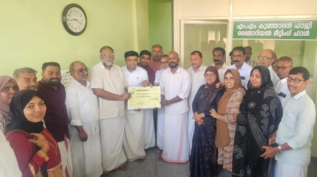 സഫ്വാന് ചികിത്സാ ധനസഹായം കൈമാറി