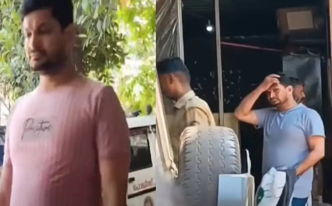 അറസ്റ്റിലായ മുഹമ്മദ് അഷ്റഫ് | Screengrab: Mathrubhumi News