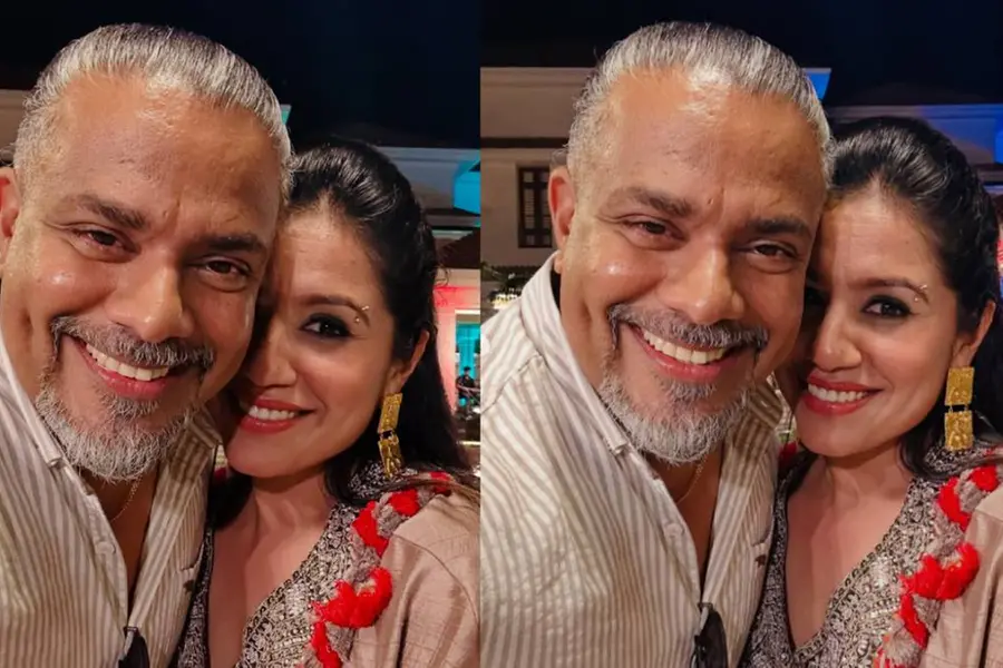 'അവതാരകരുടെ 'നച്ചാപ്പിക്ക' വേതനം കൂട്ടിയ നേതാവ്'; രഞ്ജിനിക്കൊപ്പമുള്ള ചിത്രവുമായി രാജ് കലേഷ്