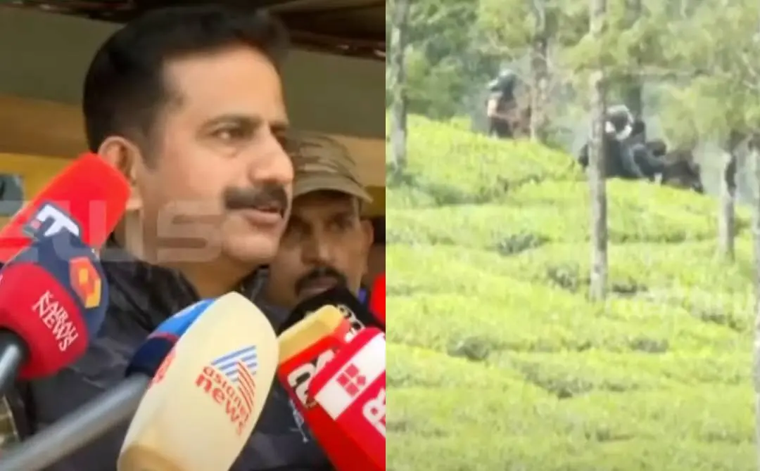 ഡിഎഫ്ഒ എൻ. രാജേഷ്, കടുവയെ മയക്കുവെടി വെയ്ക്കുന്നു | സ്ക്രീൻ​ഗ്രാബ്