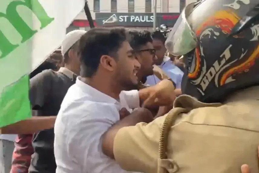 ഷഹബാസ് കൊലപാതകം; പ്രതികളെ പരീക്ഷ എഴുതിക്കുന്നതിനെതിരെ പ്രതിഷേധവുമായി എംഎസ്എഫ്
