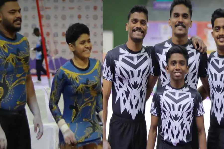 ദേശീയ ഗെയിംസ്: ജിംനാസ്റ്റിക്സില് കേരളത്തിന് രണ്ടുവെള്ളിയും ഒരു വെങ്കലവും