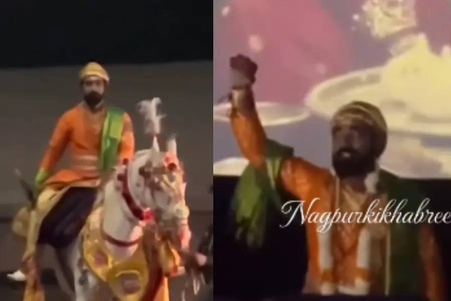 തിയേറ്ററിൽ 'മഹാരാജാവായി' കുതിരപ്പുറത്തെത്തി ആരാധകൻ; ദൃശ്യങ്ങൾ വൈറൽ
