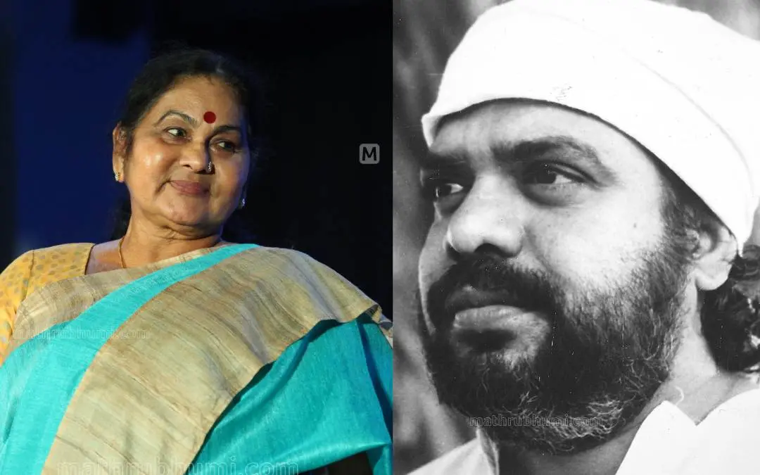 കെ.പി.എ.സി. ലളിത, ഭരതന്‍ | ഫോട്ടോ: മാതൃഭൂമി
