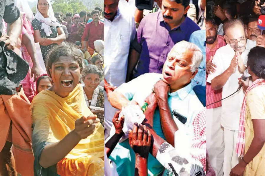 ആദിവാസി ദമ്പതിമാരെ കാട്ടാന കൊന്ന സംഭവം: പൊട്ടിത്തെറിച്ച് ജനം, വിയർത്ത് അധികൃതർ, നേതാക്കളെ തടഞ്ഞു