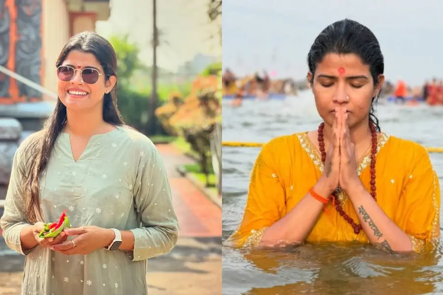 മഹാകുംഭമേളയില് പുണ്യസ്നാനംനടത്തി അമൃതസുരേഷും; ശിവരാത്രി ആശംസകൾ നേർന്ന് കുറിപ്പ്