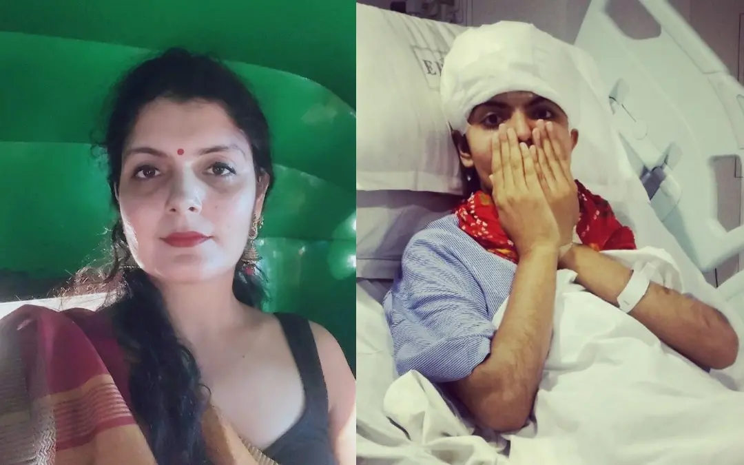 പദ്മജ, ശസ്ത്രക്രിയയ്ക്ക് ശേഷമുള്ള ചിത്രം | Photo: Facebook/ Padmaja