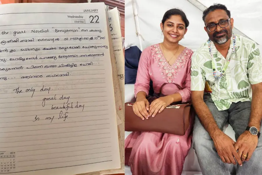 'താരജാഡകളില്ലാത്ത പാവം കുട്ടി'; ആരാധികയായ അഖില ഭാർഗവനുമായുള്ള കൂടിക്കാഴ്ചയേക്കുറിച്ച് ബെന്യാമിൻ