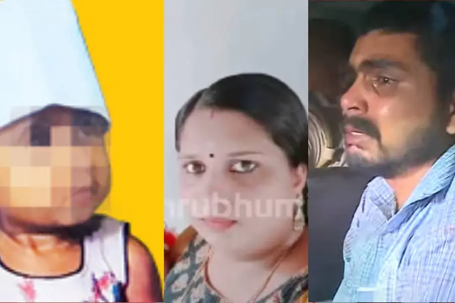 കിണറ്റിലിട്ടത് ഉൾവിളിവന്ന്, കുട്ടിയെ കൊന്ന ദിവസം മുറിക്ക് തീയിട്ടു; അച്ഛൻ്റെ മരണത്തിലും ദുരൂഹത
