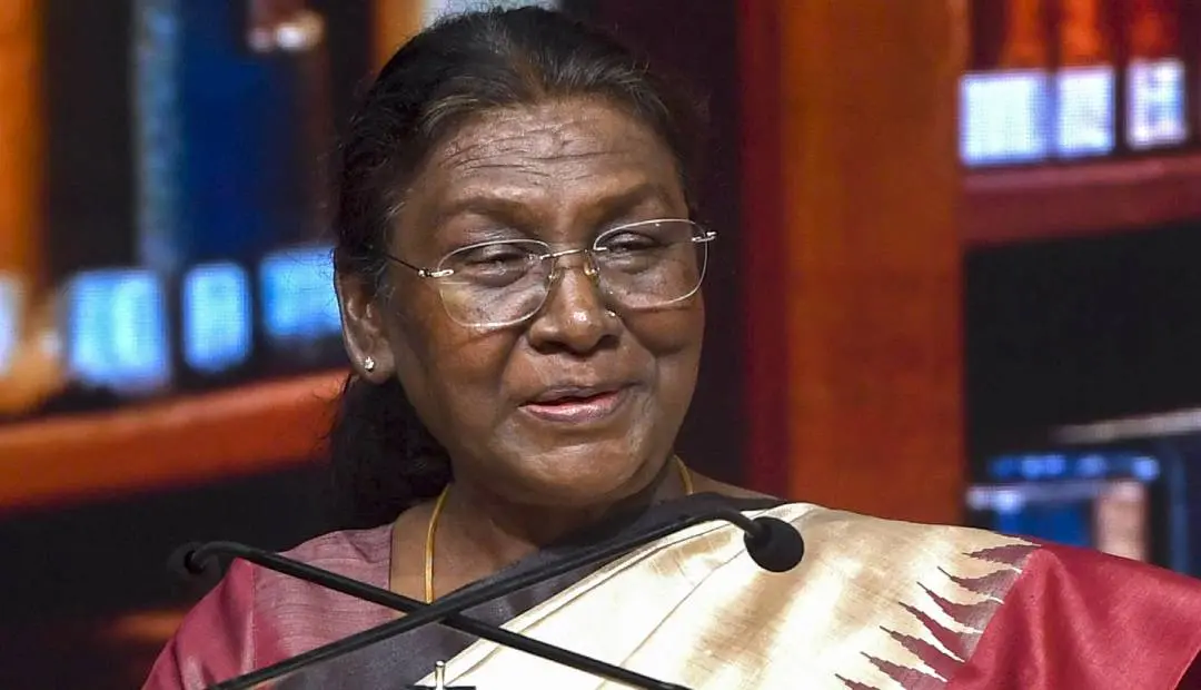 ദ്രൗപതി മുര്മു | Photo:PTI