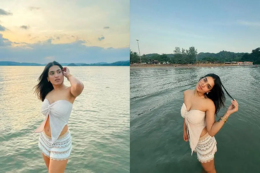 സാനിയ അയ്യപ്പൻ ക്രാബിയിൽ; വൈറലായി ഗ്ലാമറസ് ചിത്രങ്ങൾ