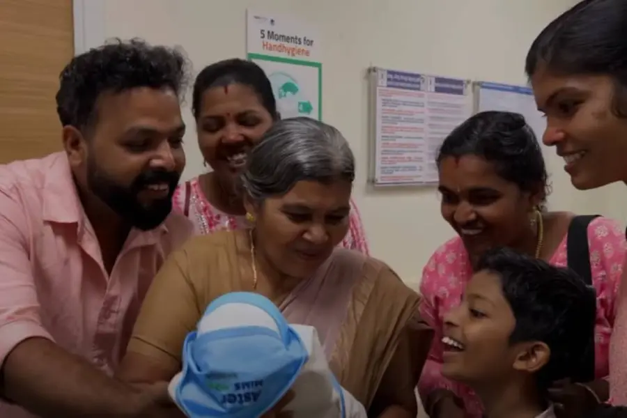 യൂട്യൂബര് കെ.എല്.ബ്രോയ്ക്ക് കുഞ്ഞു പിറന്നു; വീഡിയോയിൽ വികാരാധീനനായി ബിജു