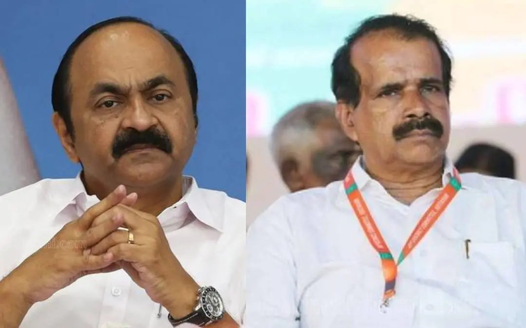 വി.‍ഡി സതീശൻ, ജോർജ് കുര്യൻ | Photo: മാതൃഭൂമി