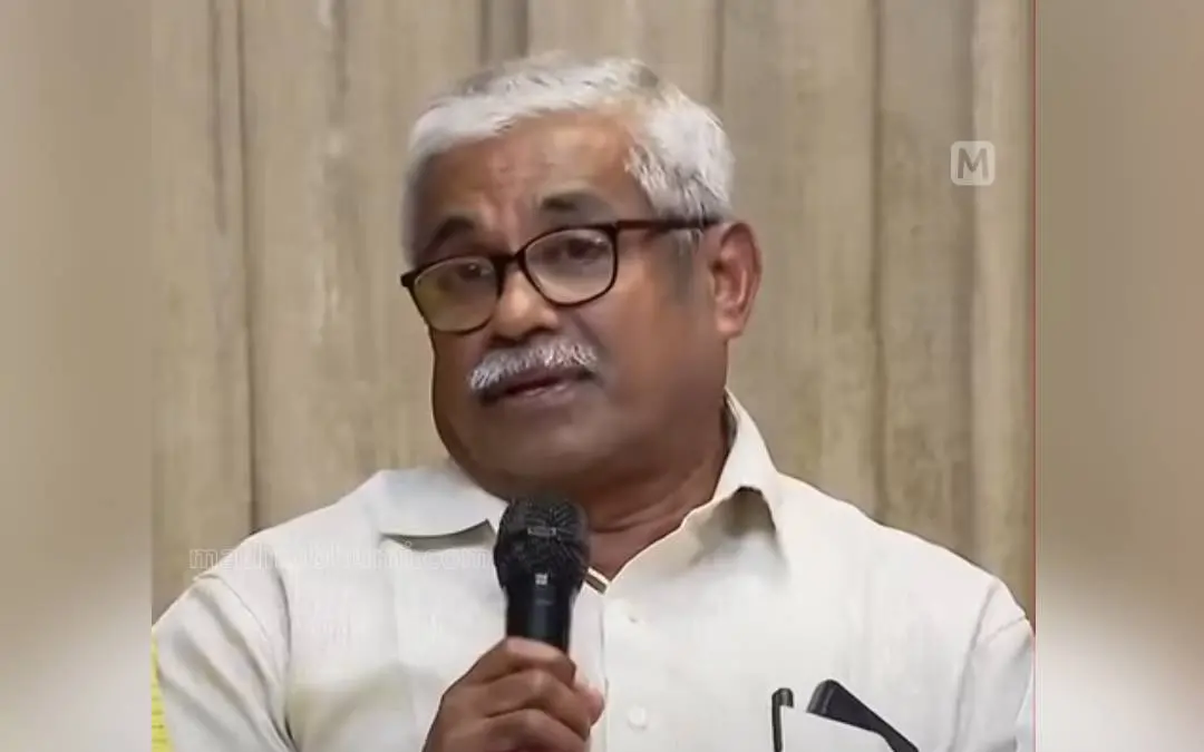 ആര്ജെഡി സെക്രട്ടറി ജനറല് വറുഗീസ് ജോര്ജ് | Photo: Screengrab/Mathrubhuminews