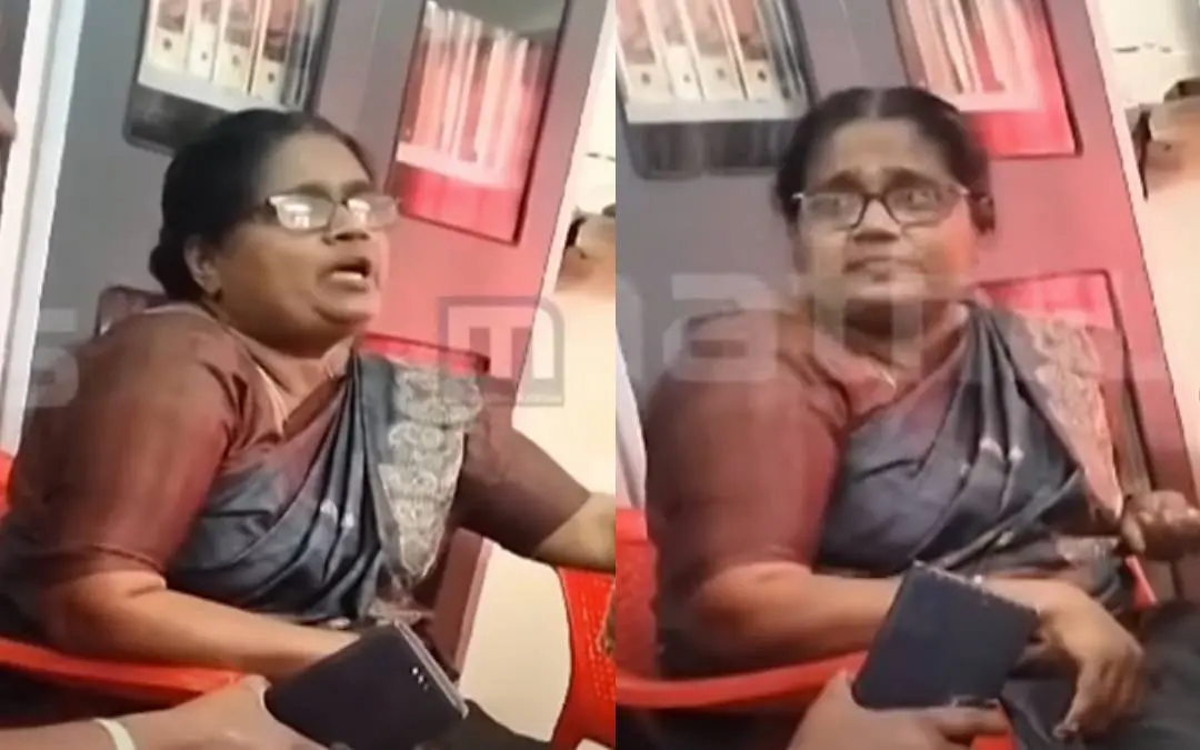പ്രചരിക്കുന്ന ദൃശ്യങ്ങളിൽ നിന്ന് | Photo: Screengrab / Mathrubhumi News