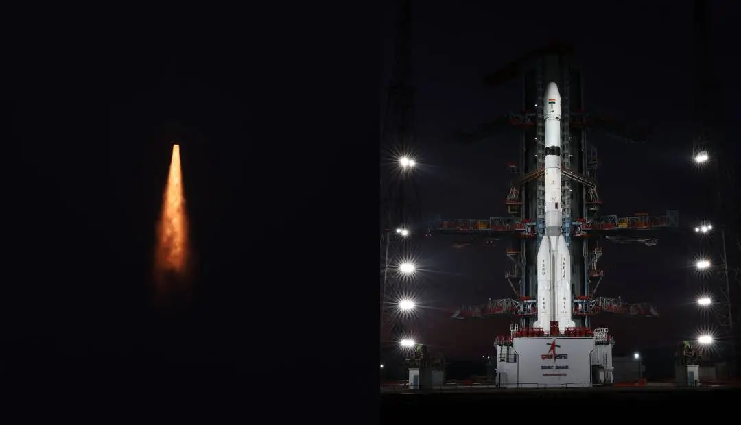 ജി.എസ്.എൽ.വി.-എഫ്. 15 റോക്കറ്റ് | Photo:X@isro