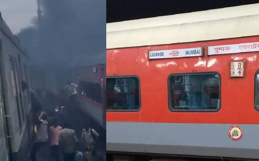 അപകടത്തില്പ്പെട്ട ട്രെയിന്