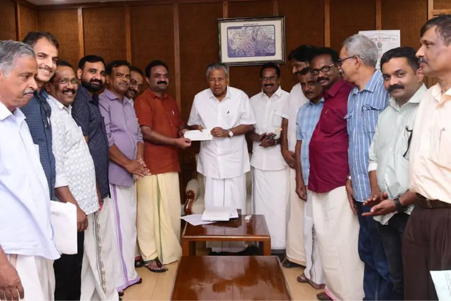 വയനാട് പുനരധിവാസം; കേളി ഒരു കോടി കൈമാറി