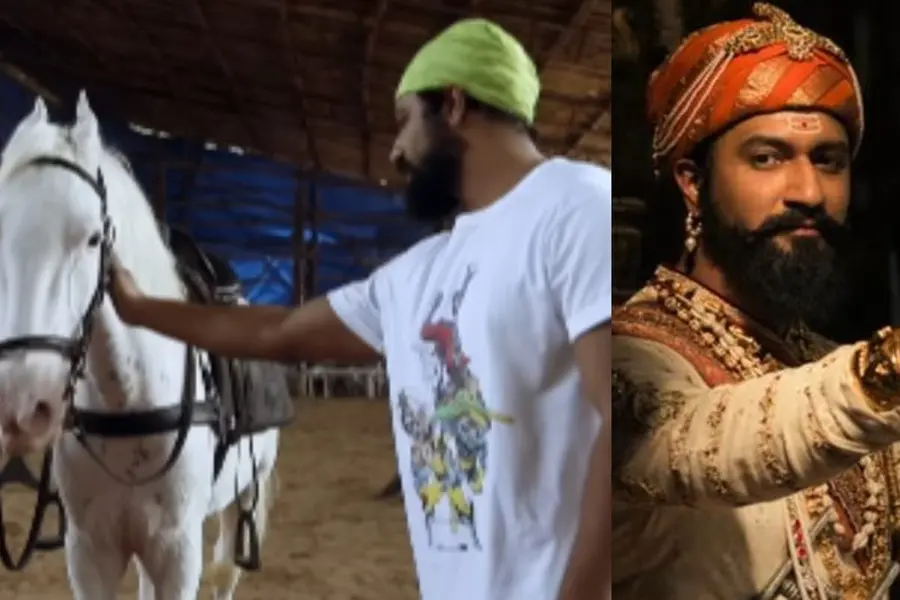 കുതിരപ്പുറത്തെ അഭ്യാസം അതികഠിനമെന്ന് വിക്കി കൗശൽ; ദൃശ്യങ്ങൾ പുറത്തുവിട്ട് അണിയറപ്രവർത്തകർ