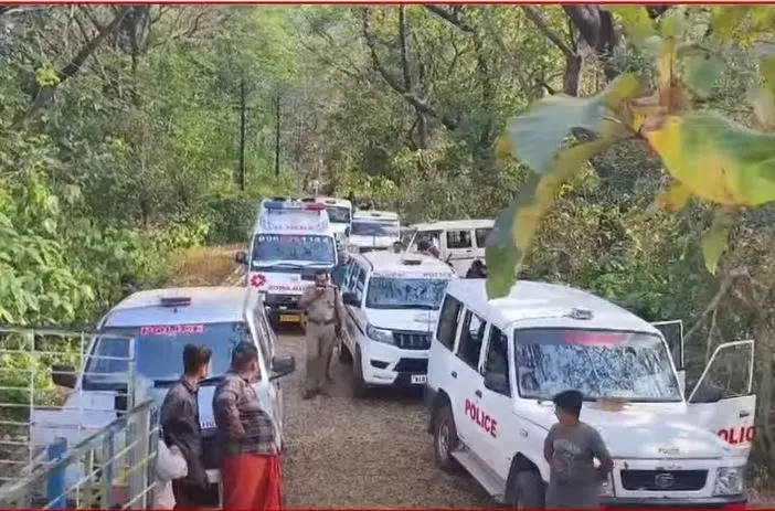 മൃതദേഹം കണ്ടെത്തിയ സ്ഥലത്തുനിന്നുള്ള ദൃശ്യം | Image courtesy: Mathrubhumi news