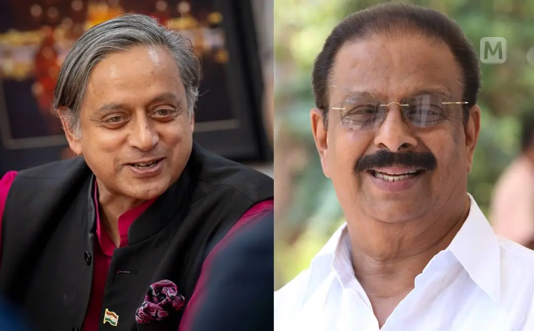 ശശി തരൂർ, കെ.സുധാകരൻ | ഫോട്ടോ: PTI, ലതീഷ് പൂവുത്തൂർ \ മാതൃഭൂമി