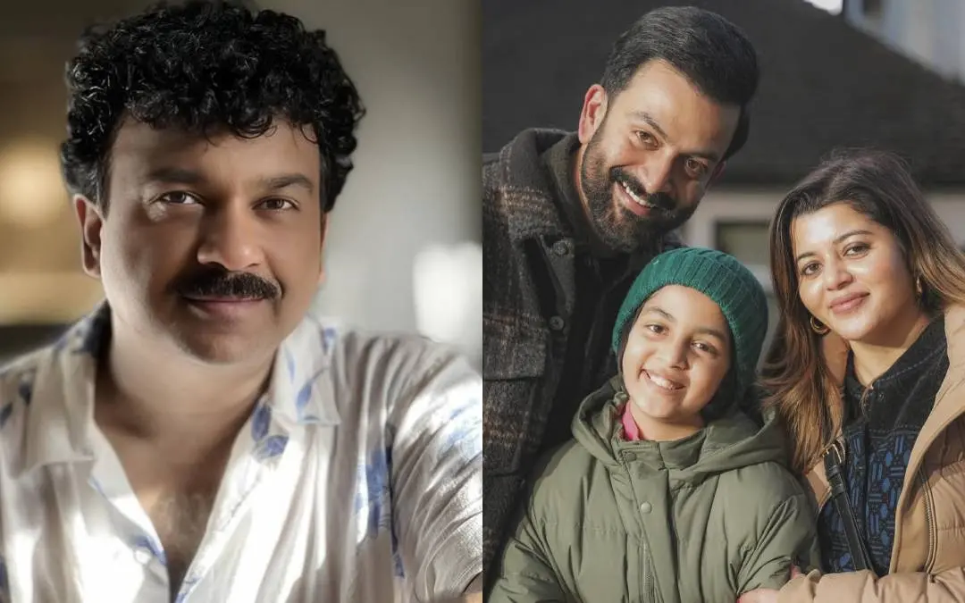ദീപക് ദേവ്, അലംകൃത പൃഥ്വിരാജിനും സുപ്രിയയ്ക്കുമൊപ്പം