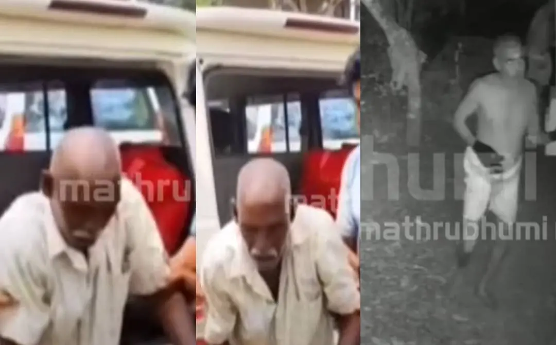 പിടിയിലായ കട്ടപൂച്ചനെ ആലപ്പുഴയില് എത്തിച്ചപ്പോള്, മോഷണത്തിന്റെ സിസിസിടിവി ദൃശ്യം | Screengrab: Mathrubhumi News