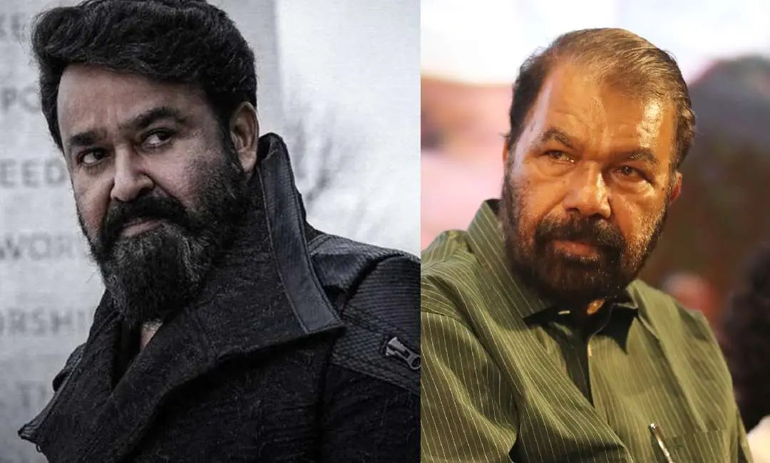 എമ്പുരാനില്‍ മോഹന്‍ലാല്‍, വി.ശിവന്‍കുട്ടി
