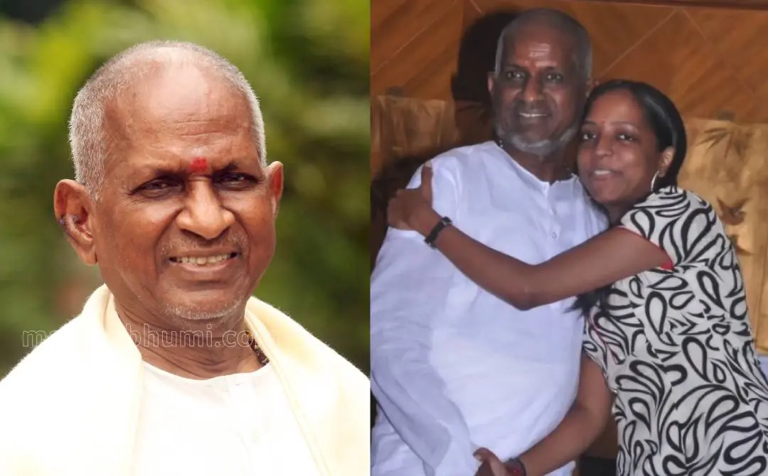 ഇളയരാജയും ഭവതരിണിയും | ഫോട്ടോ: വി.രമേഷ്, സ്ക്രീൻഗ്രാബ്