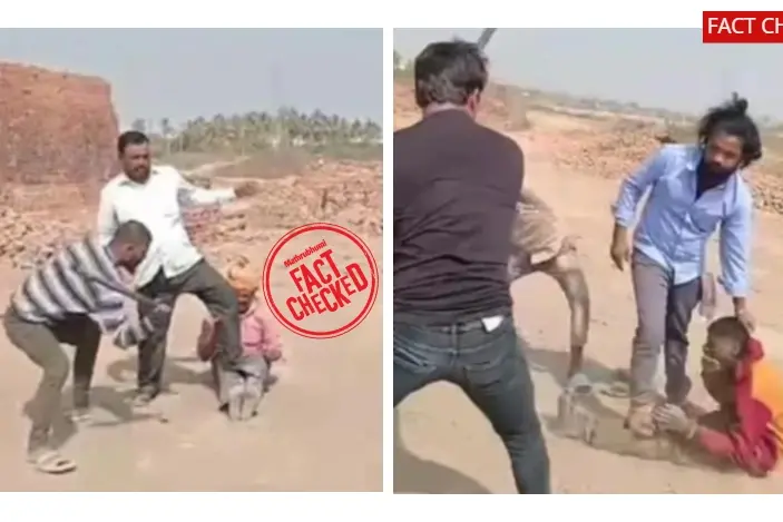 തൊഴിലാളികളെ മർദ്ദിക്കുന്ന ഈ വീഡിയോ ഉത്തരേന്ത്യയിൽ നിന്നുള്ളതല്ല | Fact Check