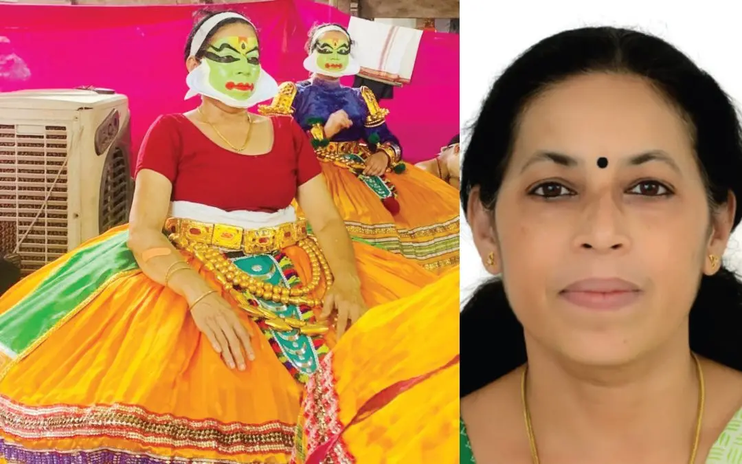 പ്രസന്നകുമാരി ശ്രീകൃഷ്ണവേഷമണിയുന്നു, പ്രസന്നകുമാരി