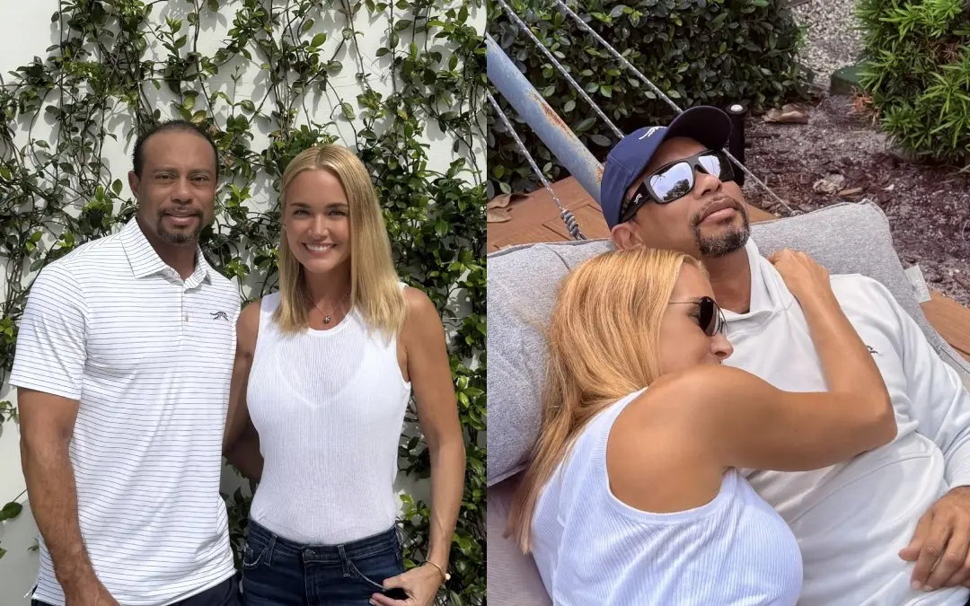 ടൈഗര്‍ വൂഡ്‌സും വനേസ ട്രംപും | Photo: Tiger Woods