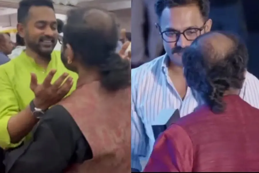 'ഞാന് എന്താ പറയാ ഇങ്ങളോട്'; പരിഭവം മറന്ന് ആശ്ലേഷിച്ച് ആസിഫ് അലിയും രമേശ് നാരായണനും