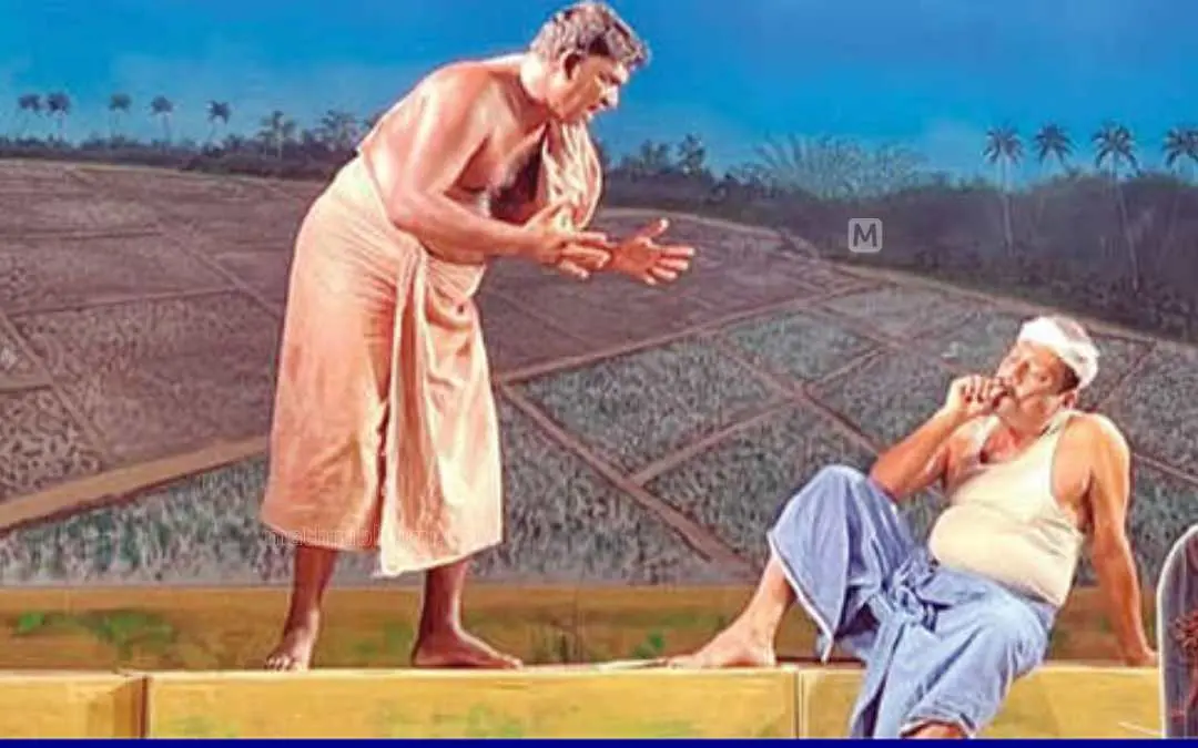 മനോജ് കെപിഎസിയും സജി തോട്ടയ്ക്കാടും അരങ്ങിൽ