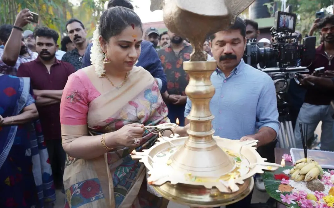 ചിത്രത്തിന്റെ പൂജയില്നിന്ന് | Photo: Special arrangement