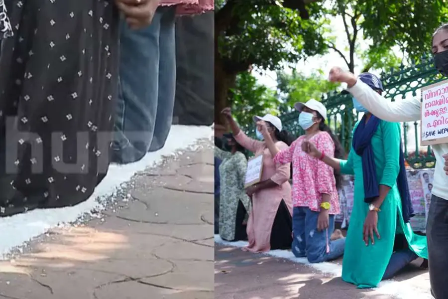 സെക്രട്ടേറിയറ്റിനുമുന്നിൽ കല്ലുപ്പിൽ മുട്ടുകുത്തിനിന്ന് സിപിഒ ഉദ്യോഗാർഥികൾ; യുവതി കുഴഞ്ഞുവീണു