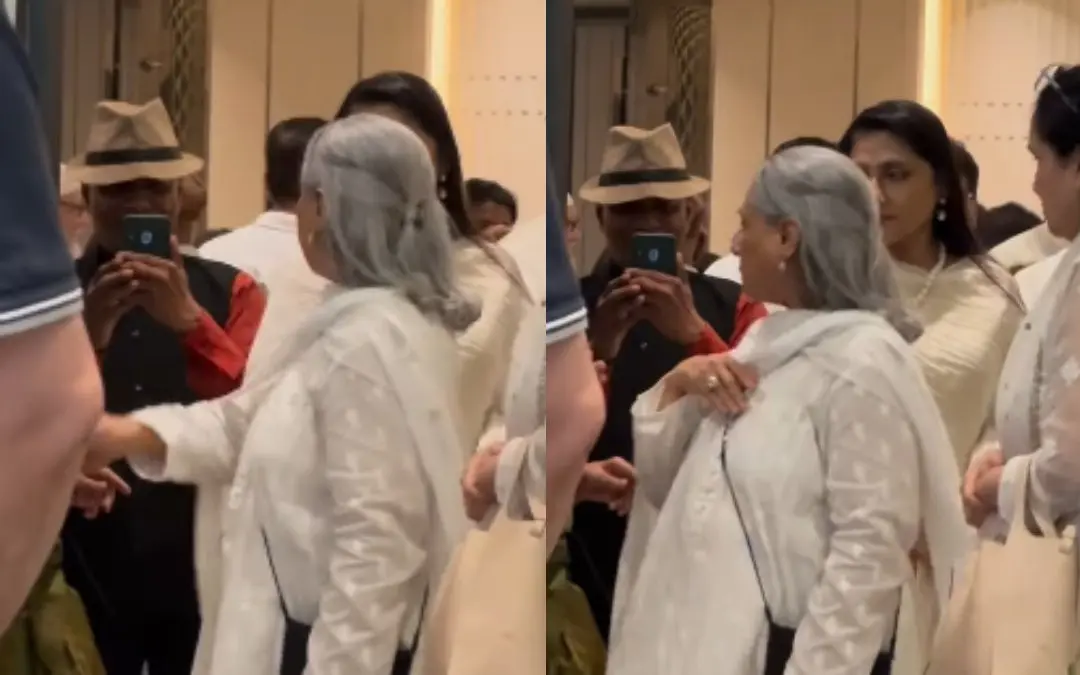 ജയാ ബച്ചന് ഫോട്ടോ എടുക്കാന് ശ്രമിച്ചവരോട് ദേഷ്യപ്പെടുന്നു | Photo: Instagram/ Pallav Paliwal