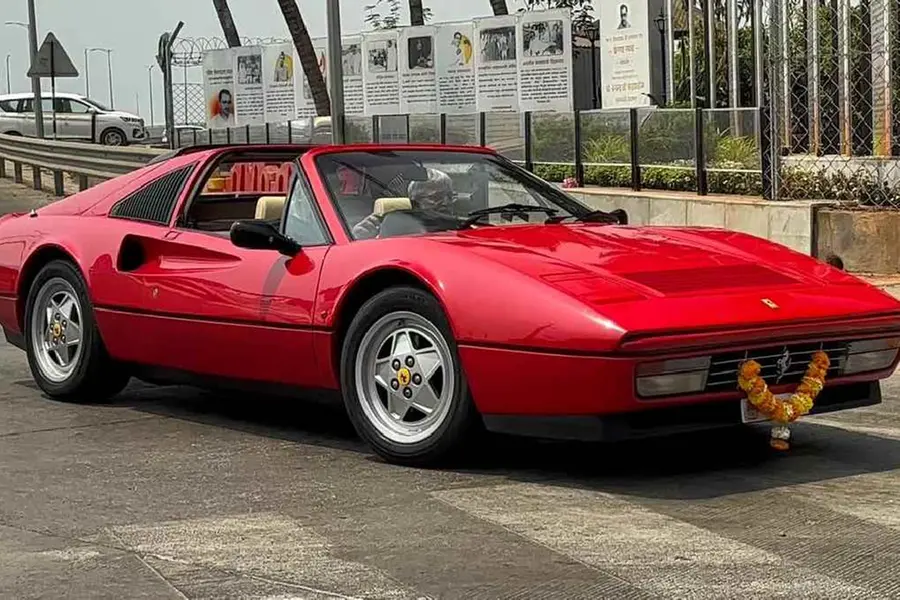 വിജയ് മല്യയുടെ ഫെരാരി 328 GTS വീണ്ടും നിരത്തിൽ, പുതിയ ഉടമ മുൻ ക്രിക്കറ്റ് താരം