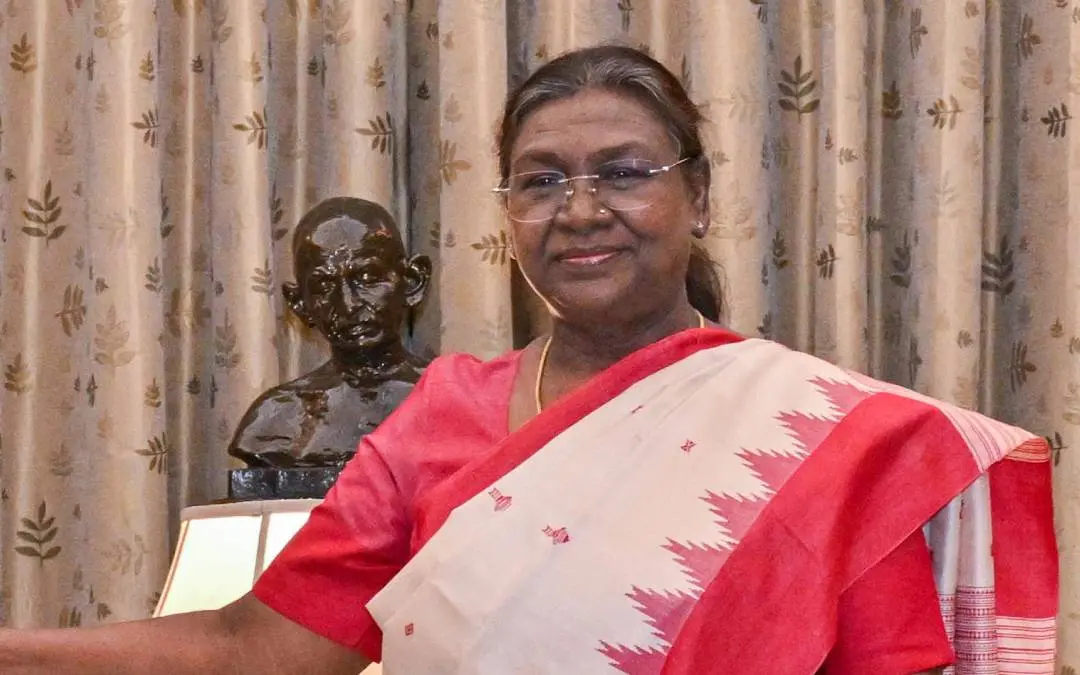 ദ്രൗപതി മുര്‍മു | Photo: PTI