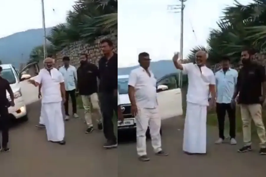 കാറില്‍വന്നിറങ്ങി ആരാധകരെ അഭിവാദ്യംചെയ്ത് രജനീകാന്ത്; ജയിലര്‍ 2 ഷൂട്ടിങ്ങിനായി അട്ടപ്പാടിയില്‍