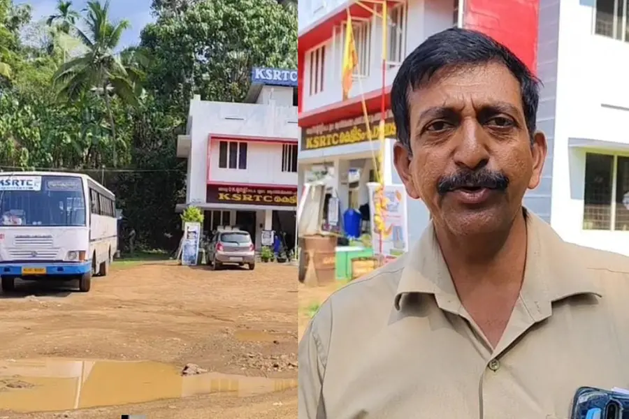 പരിശോധനയിൽ മദ്യപിച്ചതായി സിഗ്നൽ, ജീവിതത്തിൽ മദ്യപിച്ചിട്ടില്ലെന്ന് KSRTC ഡ്രൈവർ; ഡിപ്പോയിൽ പ്രതിഷേധം
