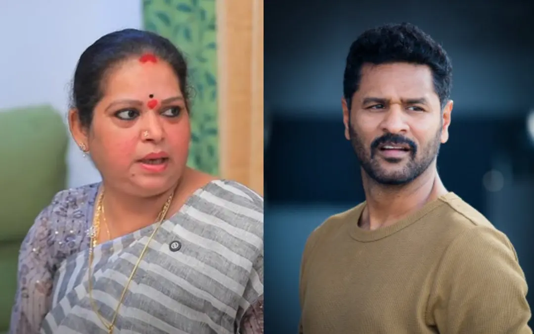 റംലത്ത്, പ്രഭുദേവ | Photo: Screen grab/ Aval Vikatan, Special Arrangement