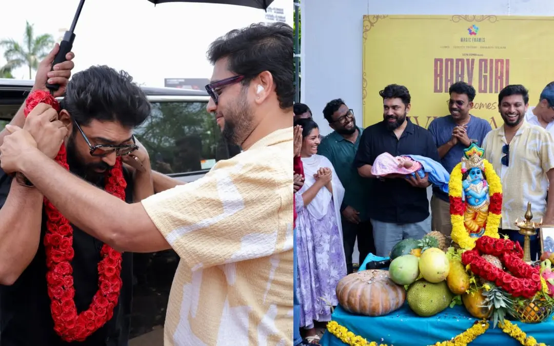 നിവിന്‍ പോളി 'ബേബി ഗേളി'ന്റെ സെറ്റില്‍