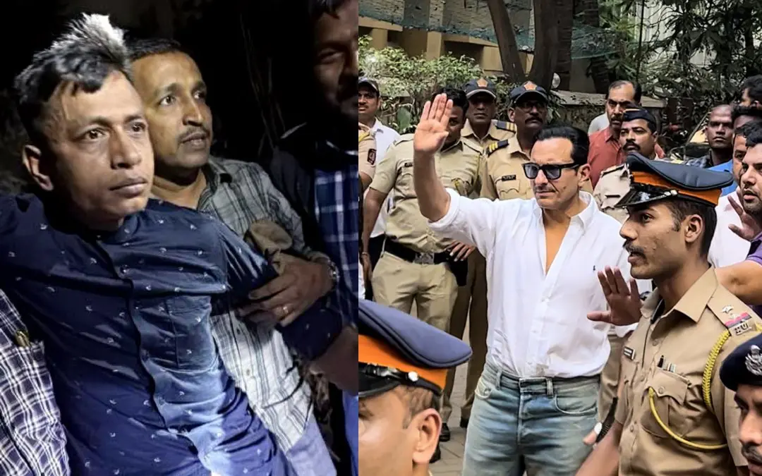 പ്രതി മുഹമ്മദ് ഷെരീഫുള് ഇസ്ലാം, സെയ്ഫ് അലിഖാന് | Photo: ANI, PTI