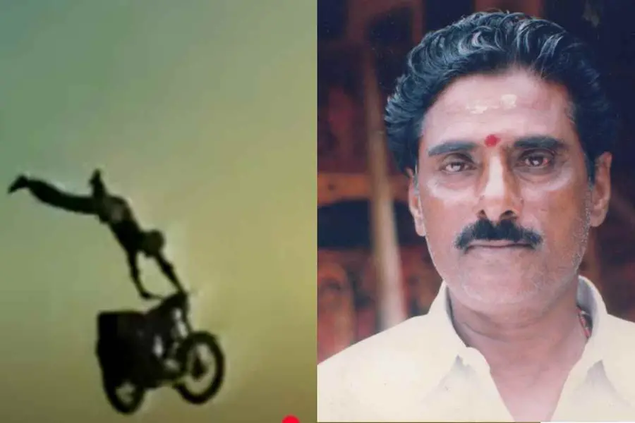 ട്രെയിനിന് മുകളിലൂടെ ചാടുമ്പോൾ ബൈക്കിന്റെ ചക്രം കുടുങ്ങി, അമ്മേ എന്ന നിലവിളിയാണ് പിന്നെ കേട്ടത്