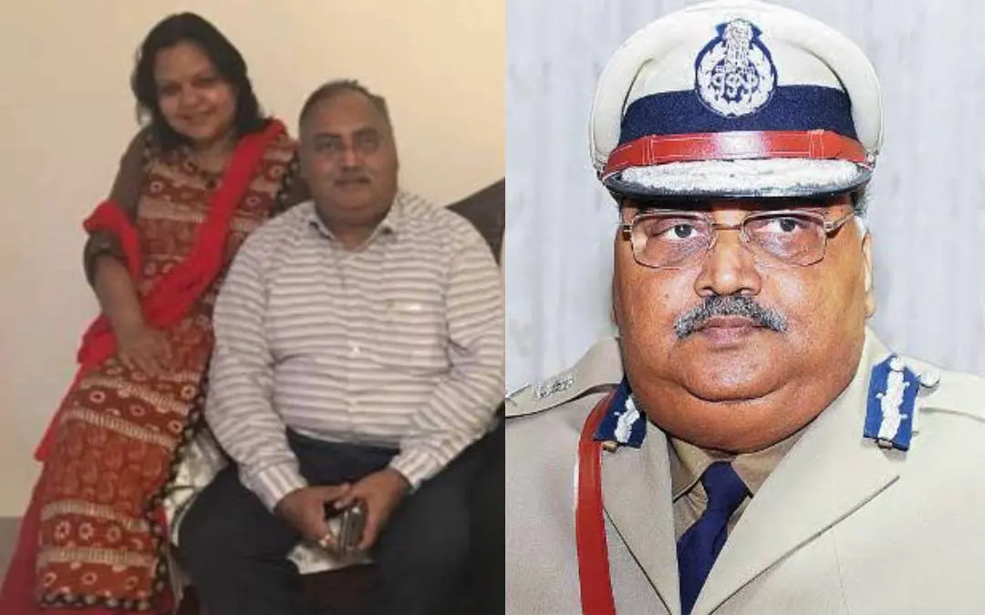 മുൻ ഡിജിപി ഓം പ്രകാശും ഭാര്യ പല്ലവിയും