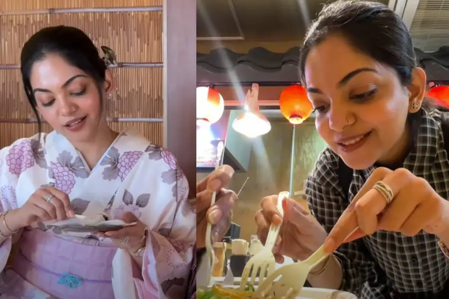 ഭക്ഷണം നല്ലതെന്ന് പറഞ്ഞു, നന്ദി പറഞ്ഞത് തൊട്ടടുത്ത കടയിലെ ആള്‍; ജാപ്പനീസ് സംസ്‌കാരത്തെ കുറിച്ച് അഹാന